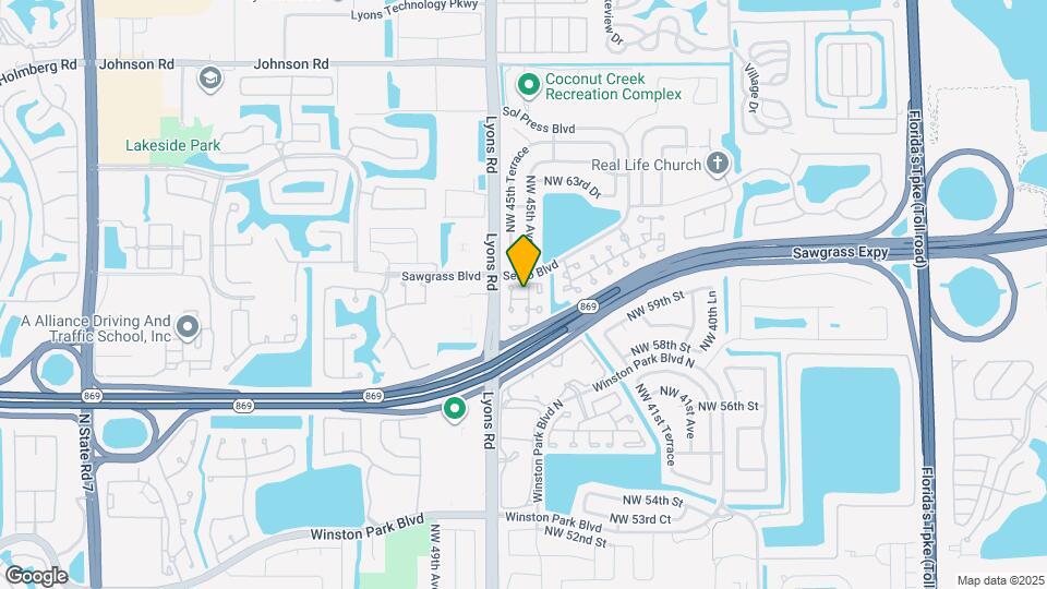 6053 NW 45th Ave Map and Location Details