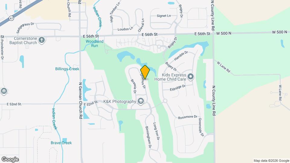 5353 Shamus Dr Map and Location Details