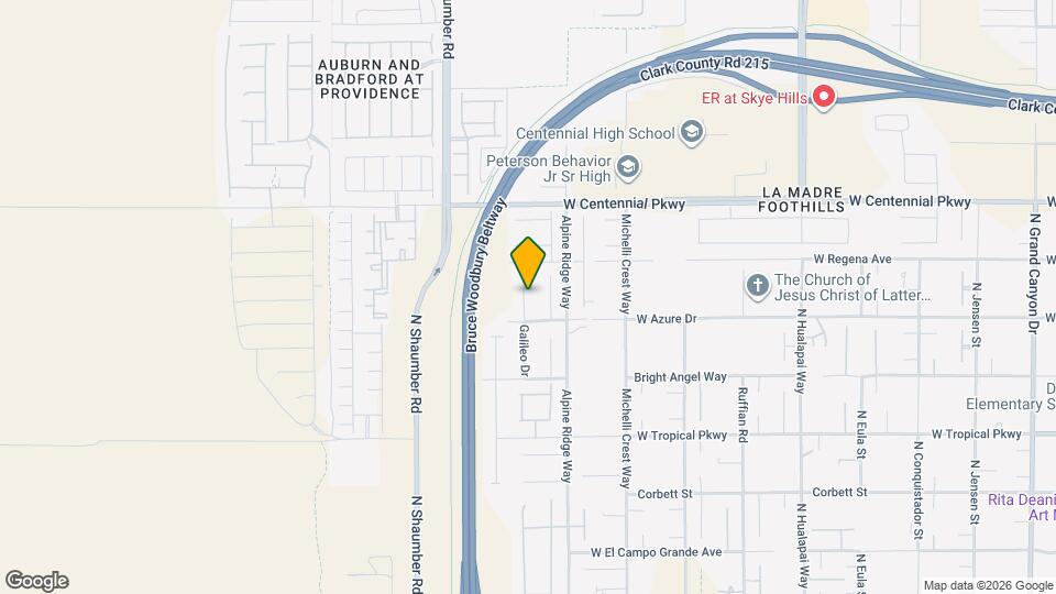 6246 Galileo Dr Map and Location Details