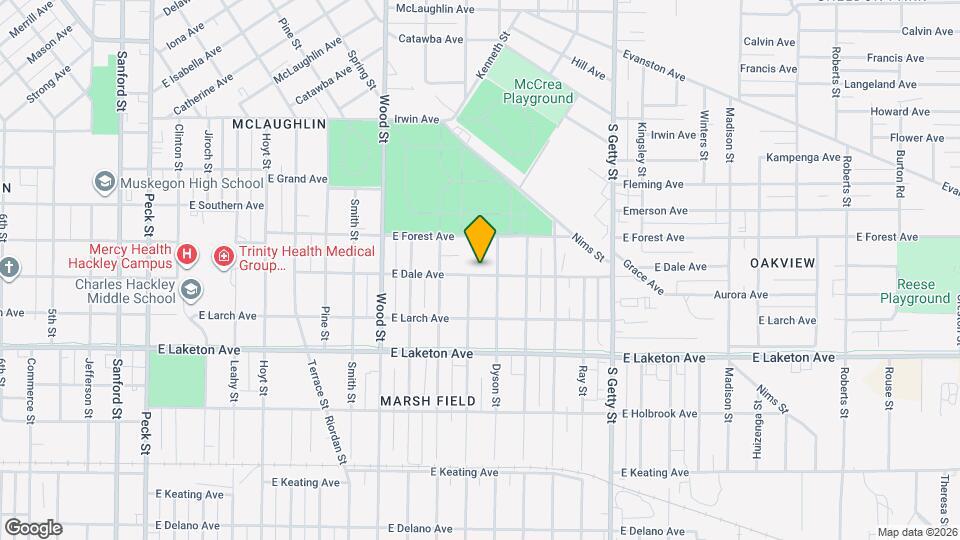 570 E Dale Ave Map and Location Details