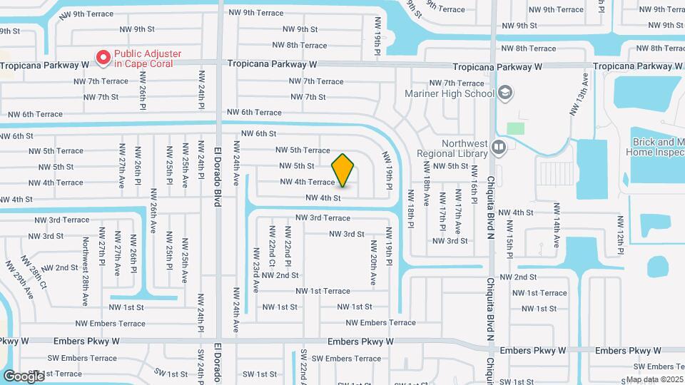 2029 NW 4th St Map and Location Details