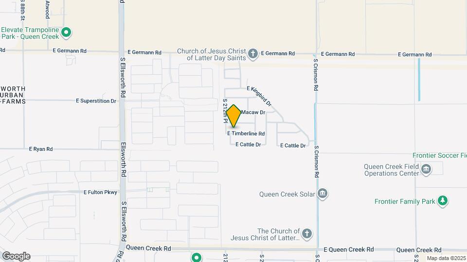 21264 E Timberline Rd Map and Location Details