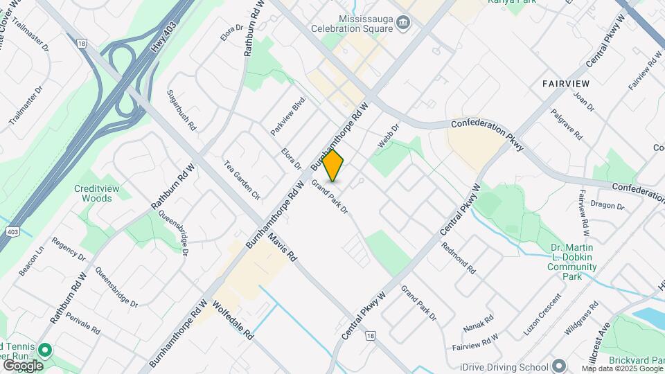 3975 Grand Park Dr Map and Location Details