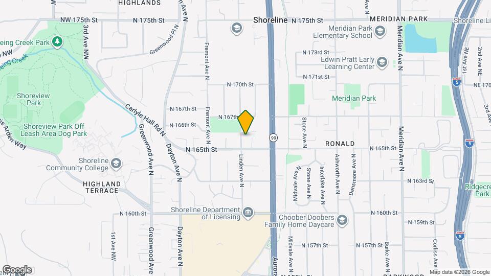 16520 Linden Ave N Map and Location Details