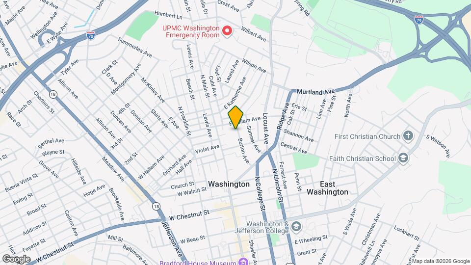 235 Burton Ave Map and Location Details