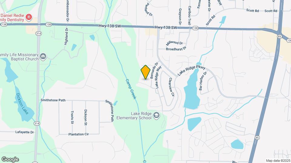 1351 Hollenbeck Ln Map and Location Details