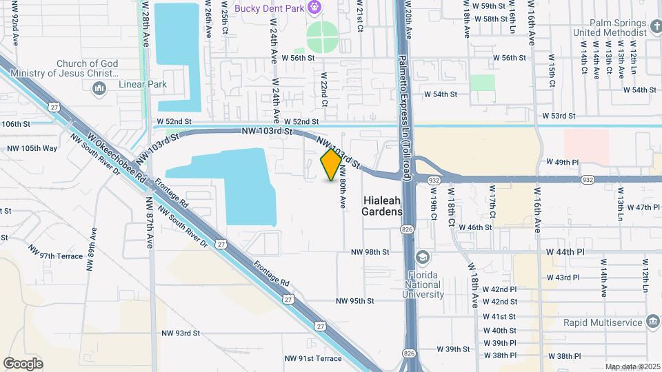 10000 NW 80th Ave Map and Location Details