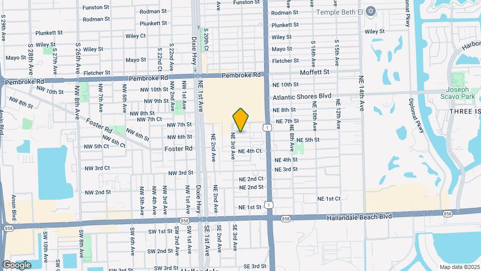 310 NE 6th St Map and Location Details