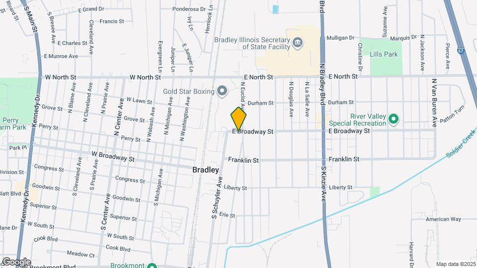 390 E Broadway St Mapa y Detalles de la Ubicación