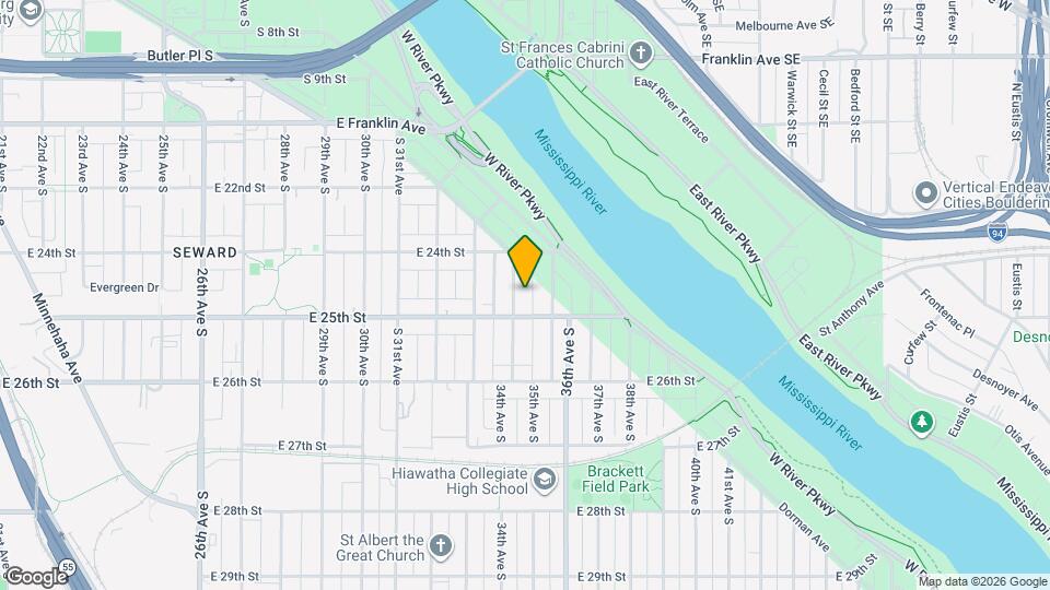 2441 34th Ave S Map and Location Details