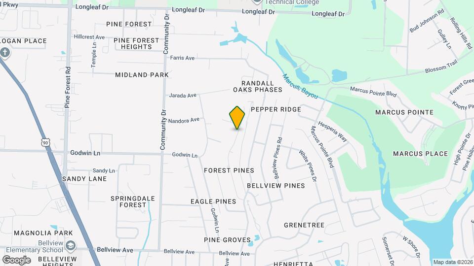 6219 Forest Pines Dr Map and Location Details