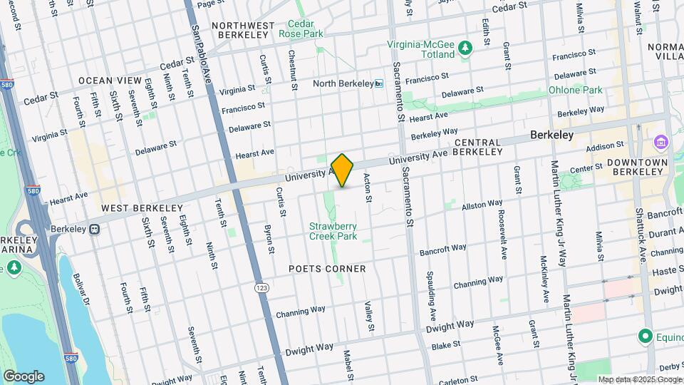 1312 Addison St Map and Location Details