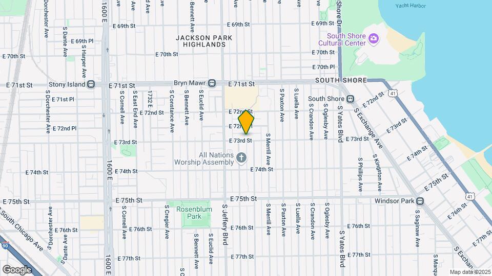 2046-2048 E 73rd St Map and Location Details