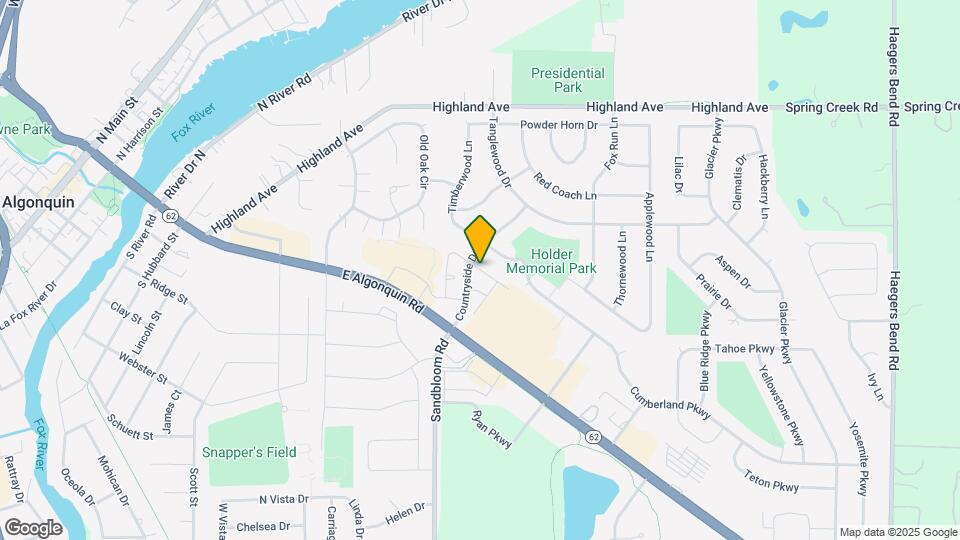 1021 Perry Dr Map and Location Details