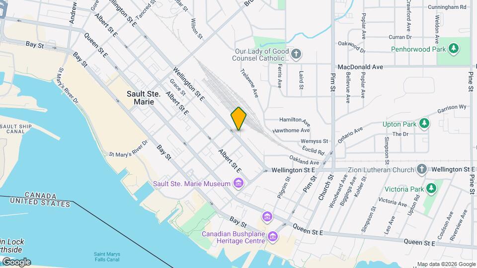 526 Wellington St E Mapa y Detalles de la Ubicación