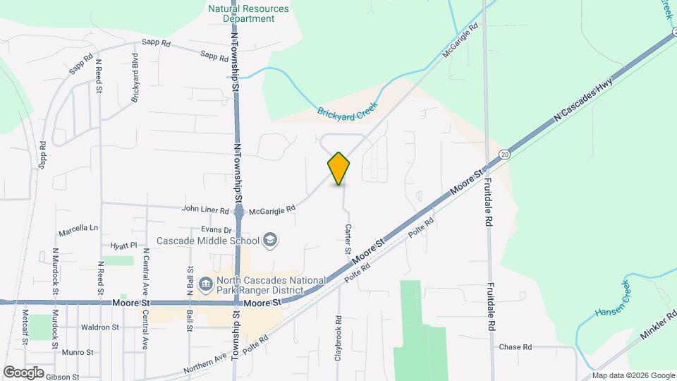 436 Carter St Map and Location Details