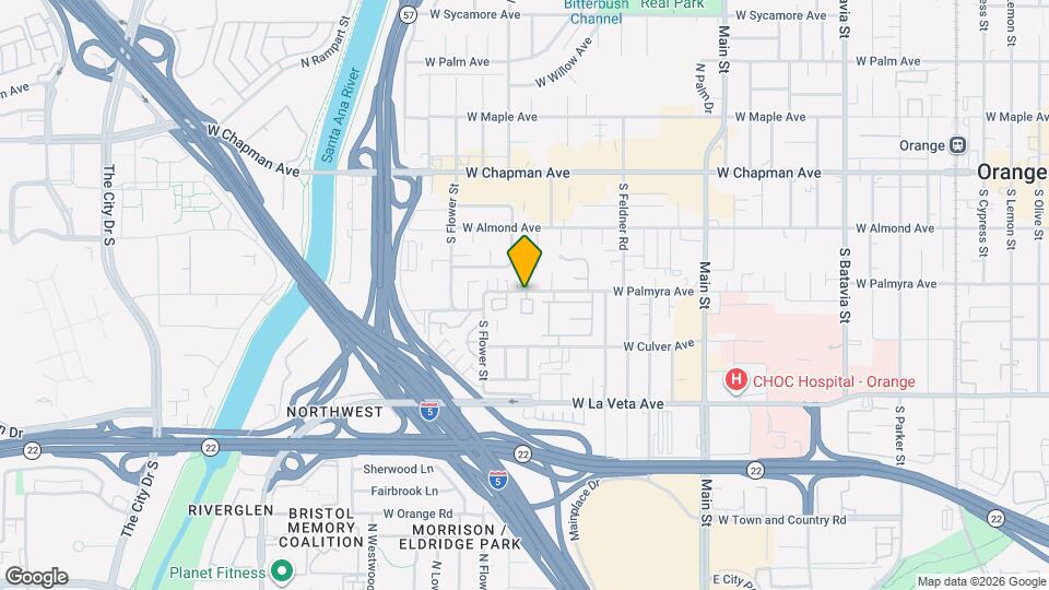 2000 W Palmyra Ave Map and Location Details