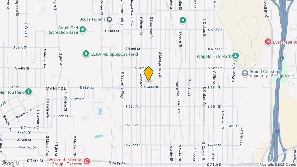6442 S Lawrence St Mapa y Detalles de la Ubicación