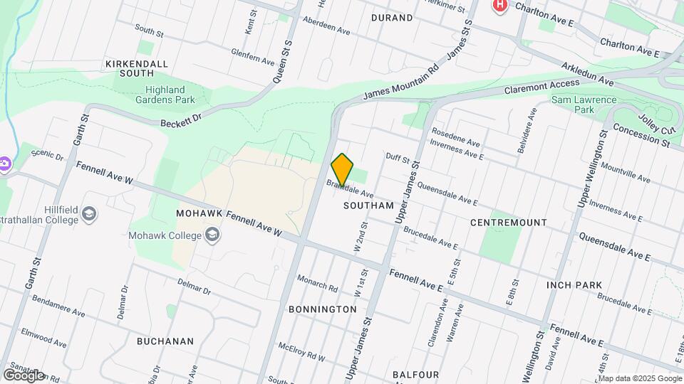 145 Brantdale Ave Map and Location Details