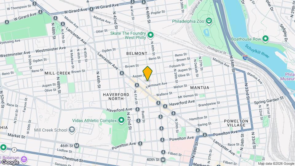 708 N Preston St, Unit Unit 3R Map and Location Details