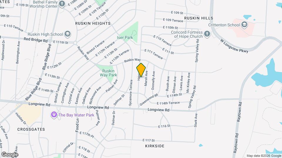 11303 Herrick Ave Map and Location Details