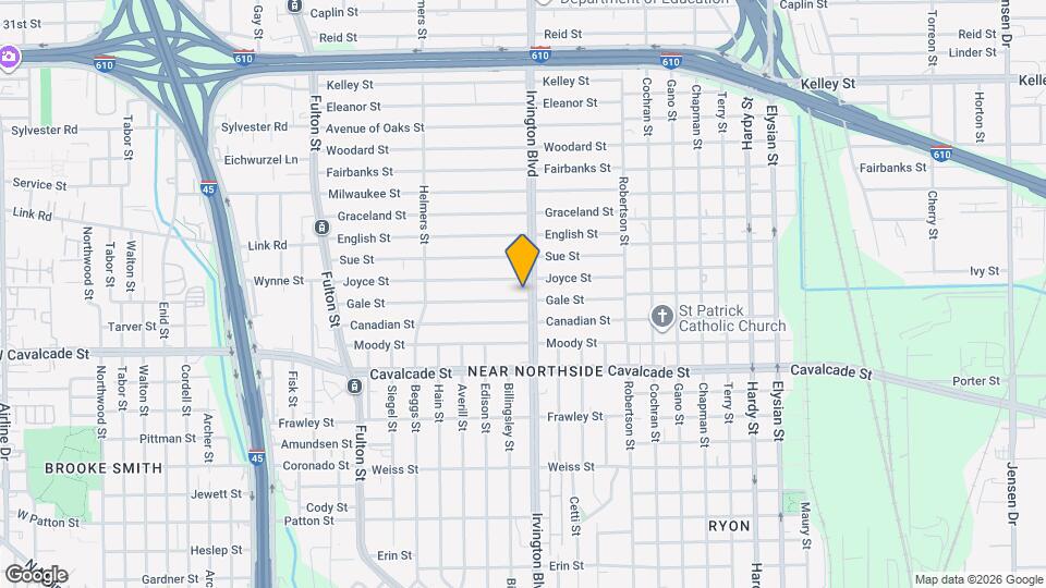 Unavailable Property at 5055 Irvington Blvd in Houston, TX Listing