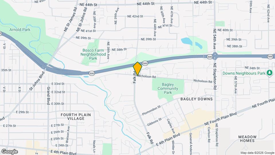 4201 Nicholson Rd Map and Location Details