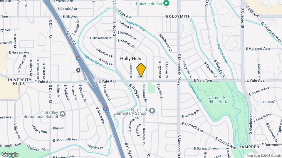 2698 S Jasmine St Map and Location Details