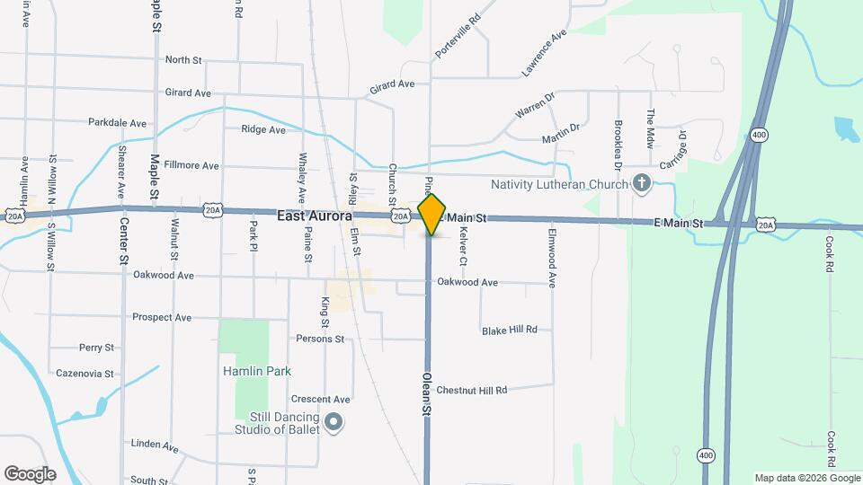 28 Olean St Map and Location Details