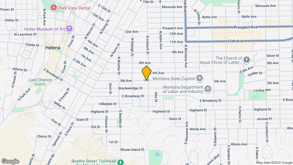 114 N Hoback St Map and Location Details