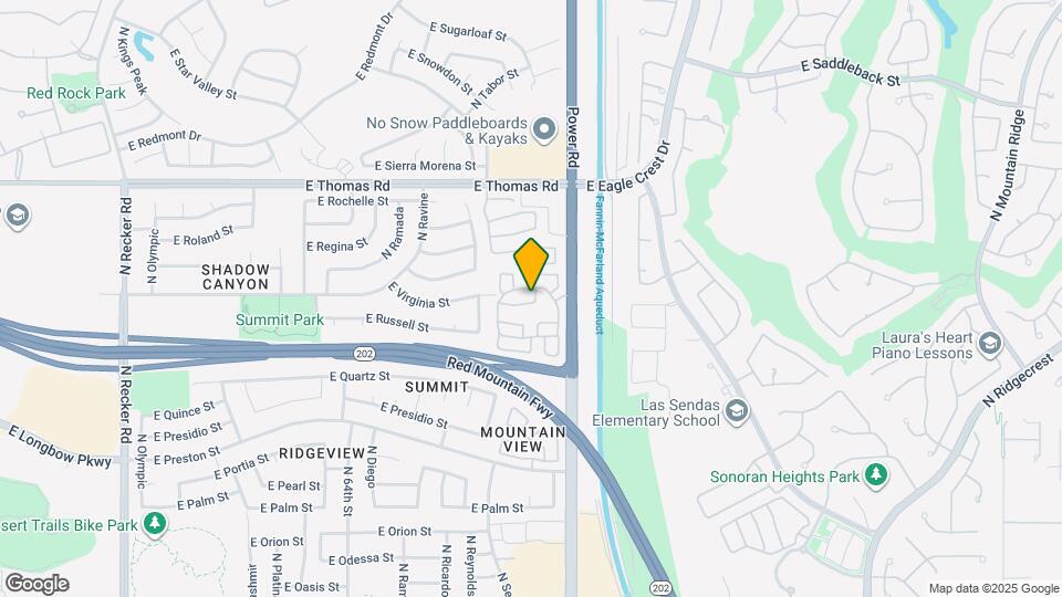 6664 E Virginia St Map and Location Details