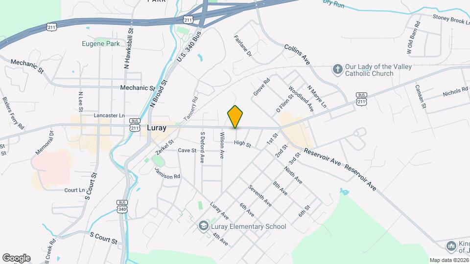 326 E Main St Map and Location Details