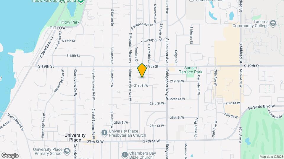7716 19th St Ct W Map and Location Details
