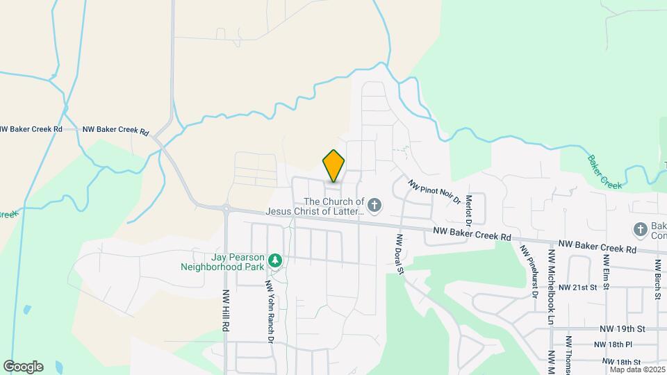 2677 NW Gregory Dr Map and Location Details