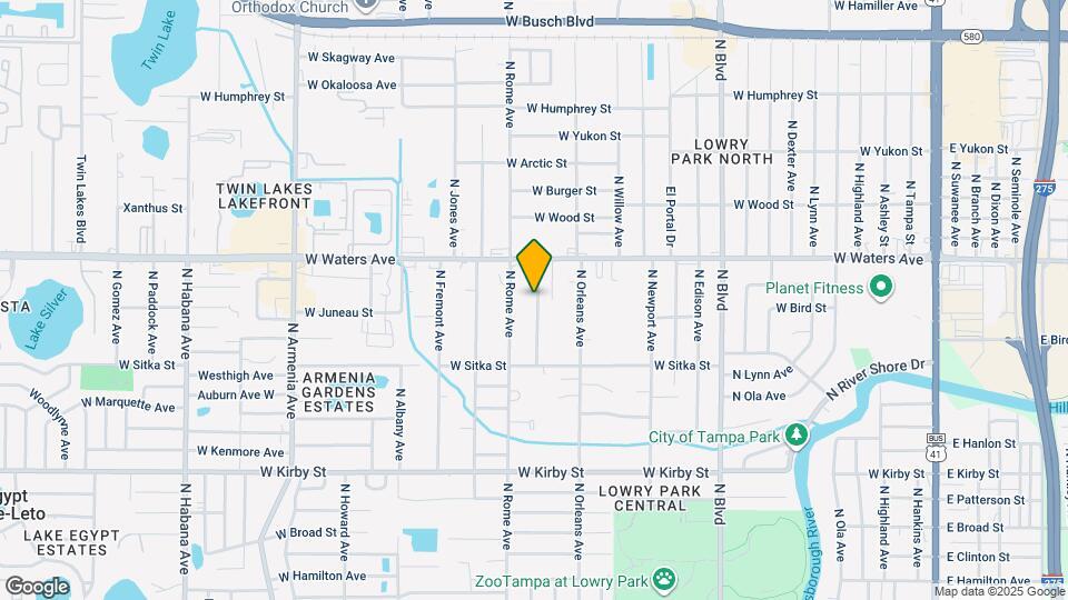 8212 N Dakota Ave Map and Location Details
