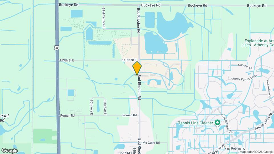 11019 Bud Rhoden Rd Mapa y Detalles de la Ubicación