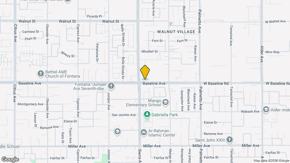 16936 Baseline Ave Map and Location Details