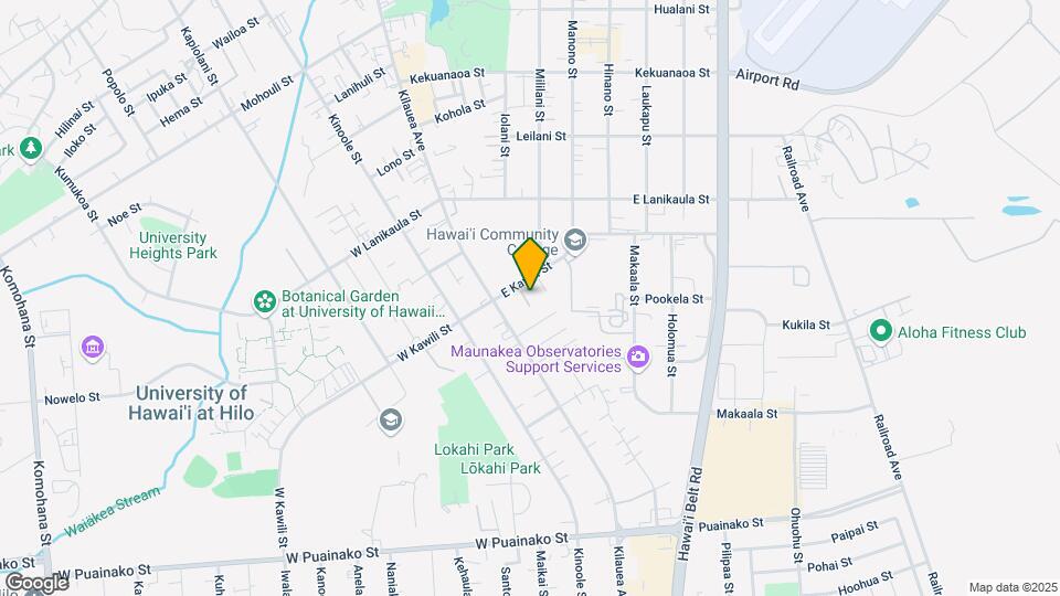 Kawili Regency Mapa y Detalles de la Ubicación