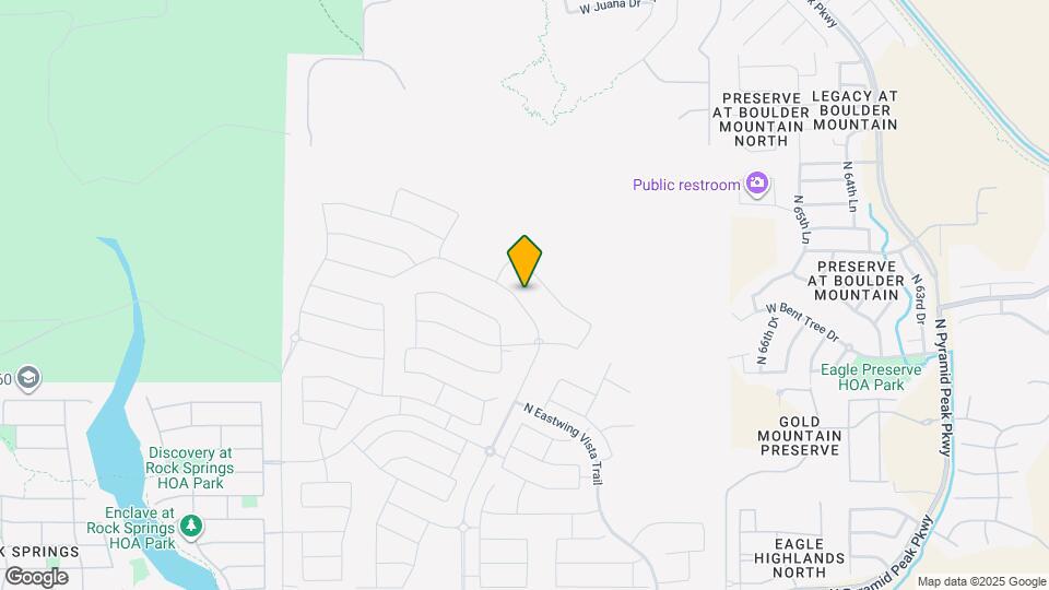 7072 W Oberlin Wy Map and Location Details