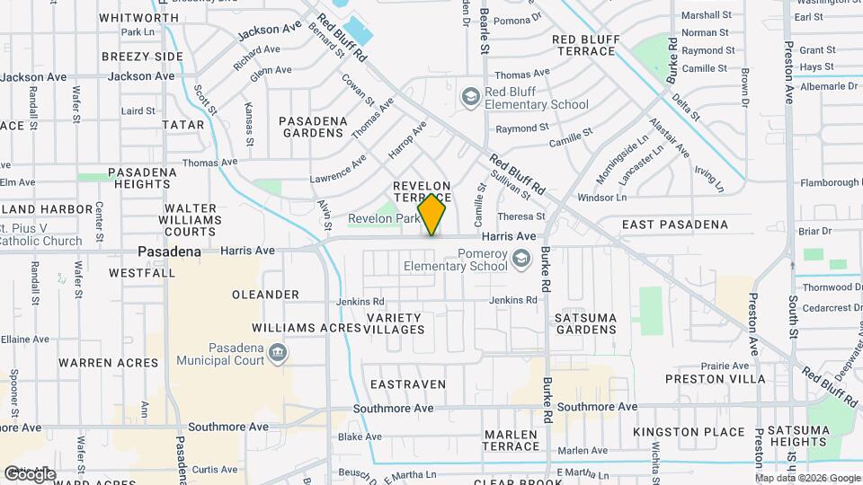 1606 Harris Ave Map and Location Details