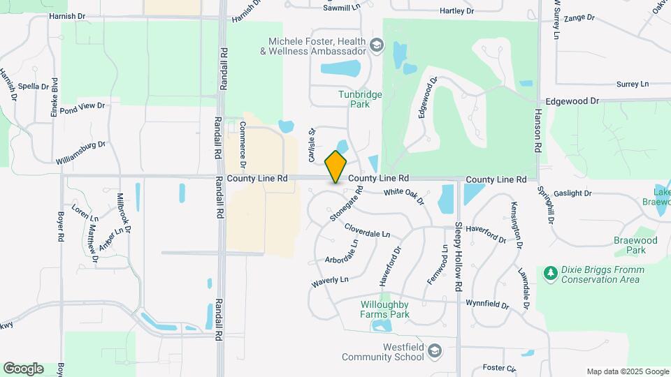2044 Peach Tree Ln Map and Location Details