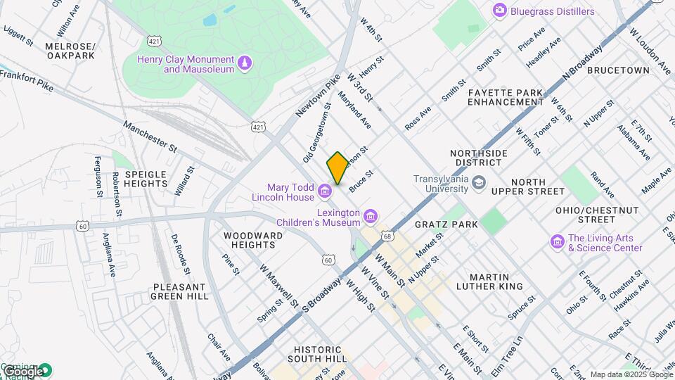 574 W Short St Map and Location Details