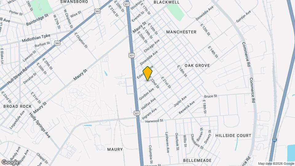 2212 Fairfax Ave Map and Location Details