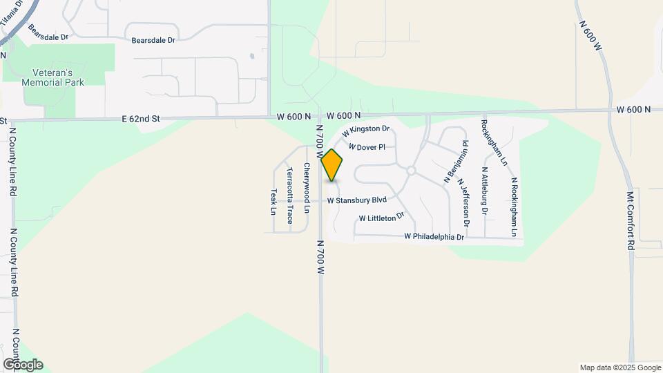 5768 N Peppereel Way Map and Location Details