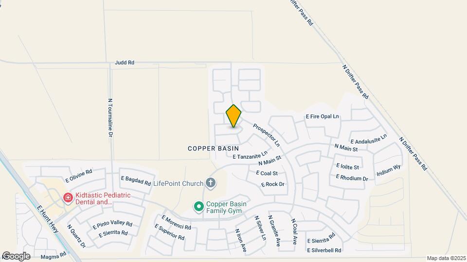 3982 E Hematite Ln Map and Location Details