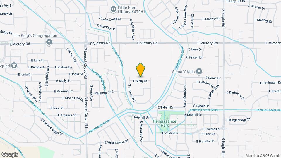 2234 E Sicily St Map and Location Details