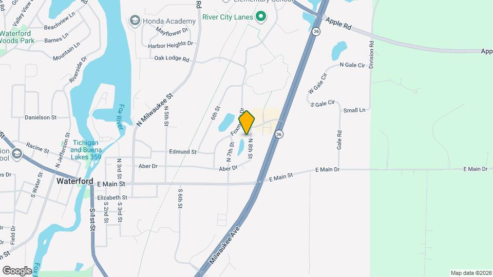 316 N 8th St Map and Location Details