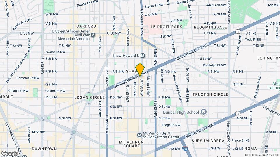 1620 7th St NW Map and Location Details