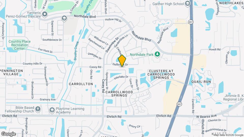 15158 Springview St Map and Location Details