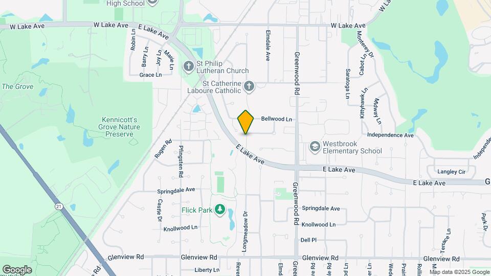 1408 Longmeadow Dr Map and Location Details